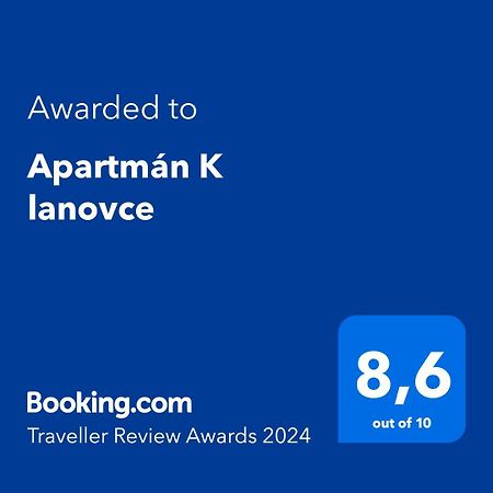 Apartman K Lanovce Daire Jáchymov Dış mekan fotoğraf